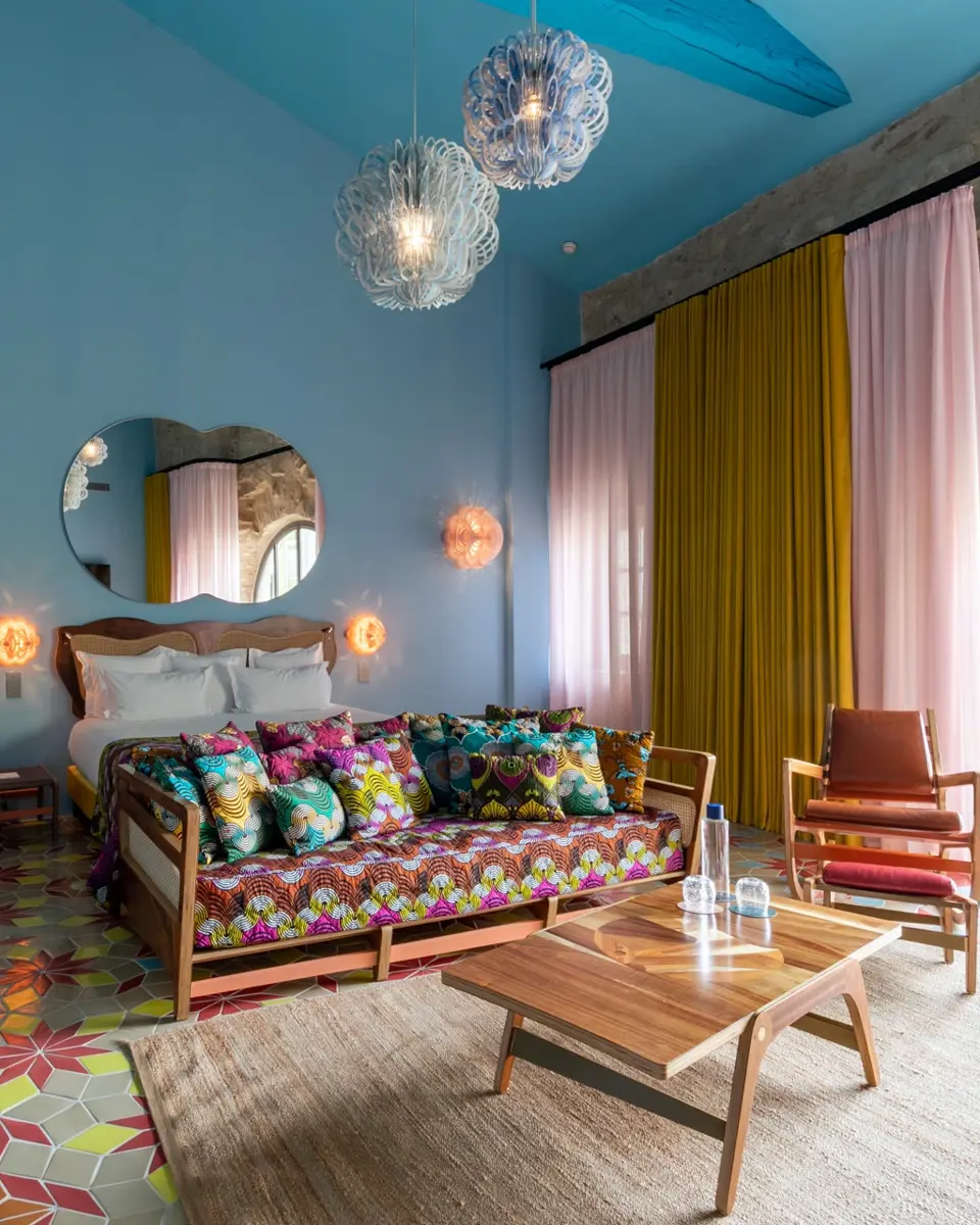 Suite at hotel L'Arlatan in Arles, France